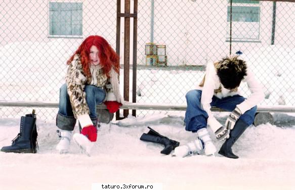 poze personale rare t.a.t.u. iarna