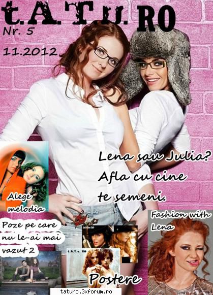 t.a.t.u.ro nr.6 noiembrie 2012 coperta tATu Legend