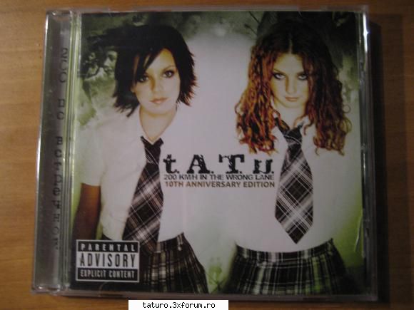Casete si CD-uri - eu am luat de pe Okazii CD-ul aniversar 200 km/h - Lucrurile noastre cu t.A.T.u.!