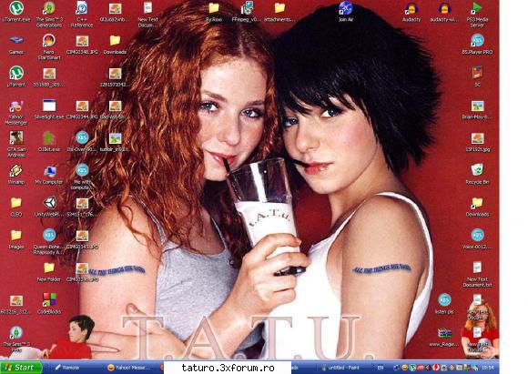 Cum arata acum desktop-ul vostru? - roxi-teen tatu fan - Jocuri si DiscutAiciii