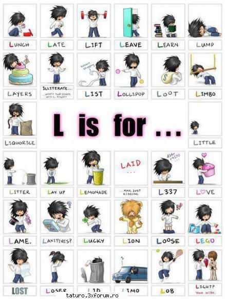 Death Note - L L L L L L L L L - All about...girls