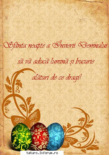 Sarbatori fericite - Si acum sarbatoarea Pastelui...Paste Fericit! :) - Noutati!