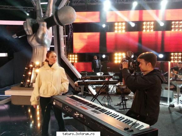 lena katina poze - pana atunci am una backstage Vocea Romaniei la - Lena Katina