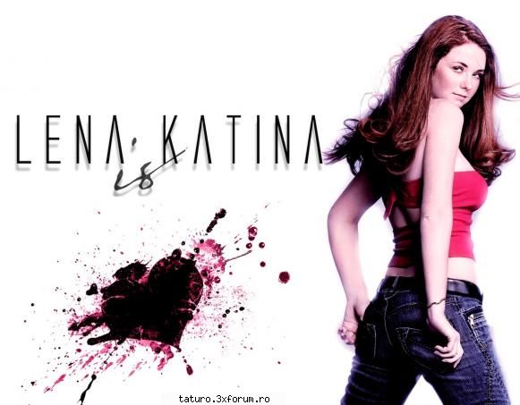 lena katina wallpaper - daaaa sunt cel mai mare fan al ei - Lena Katina